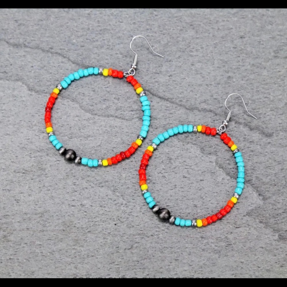 Fashion earrings.